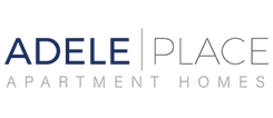 Adele Place Apartment Homes logo.