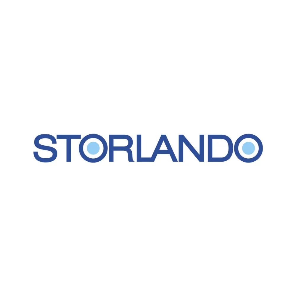 The logo for Storlando Self Storage.