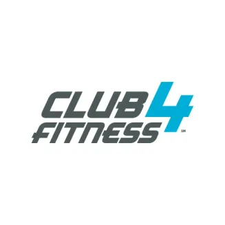 The logo for CLUB4 Fitness.