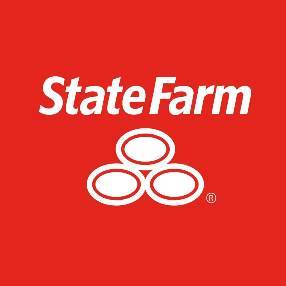 The logo for State Farm.