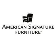 The logo for American Signature Furniture.  