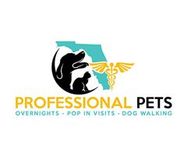 The logo for Professional Pets.  