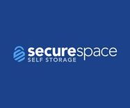 The logo for Secure Space Self Storage.  