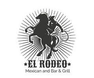 The logo for El Rodeo Mexican.  