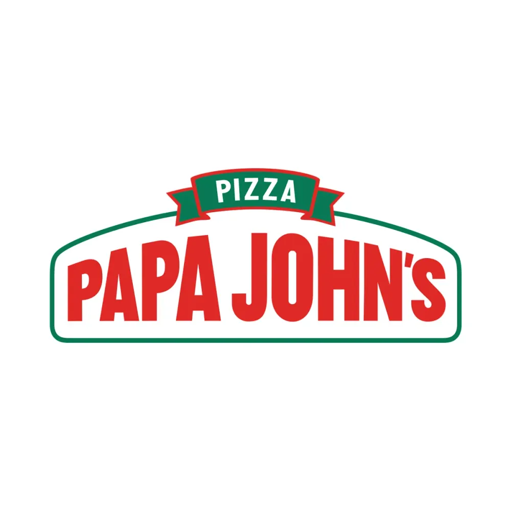 The logo for Papa Johns Pizza.