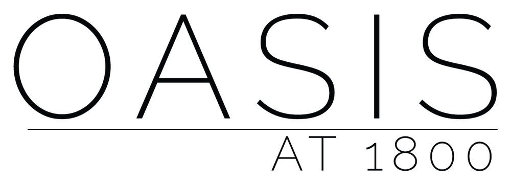 The Logo for The Oasis at 1800