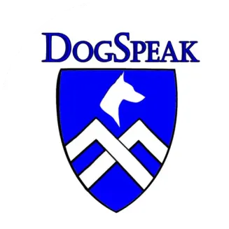 The logo for DogSpeak.