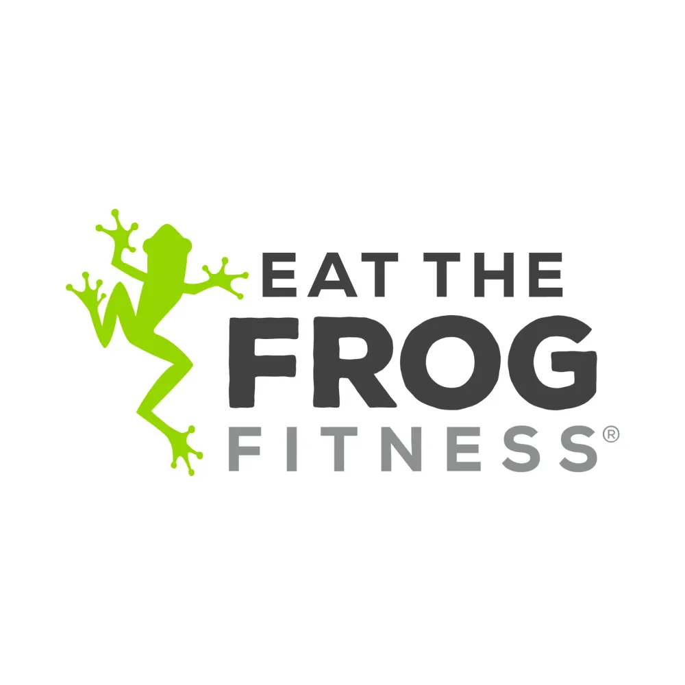 The logo for Eat the Frog Fitness.