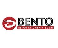 The logo for Bento Asian Kitchen & Sushi. 