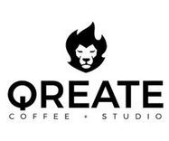 The logo for Qreate Coffee Studio. 