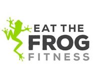 The logo for Eat the Frog Fitness. 