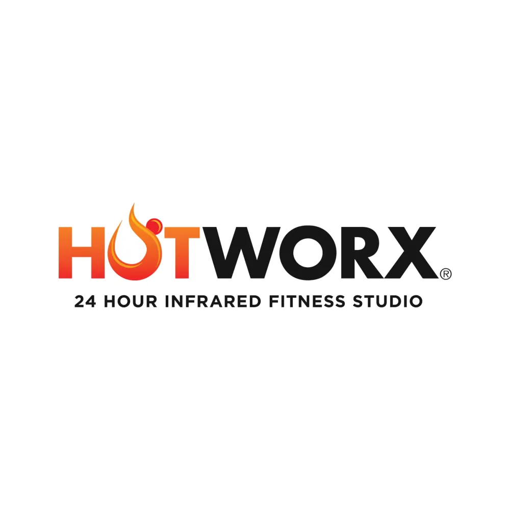 The logo for HOTWORX 24-Hour Infrared Fitness Studio.