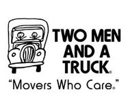 The logo for Two Men And A Truck.
