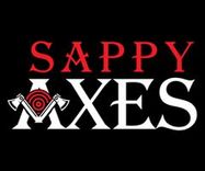 The logo for Sappy Axes.