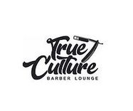 The logo for True Culture Barber Lounge.
