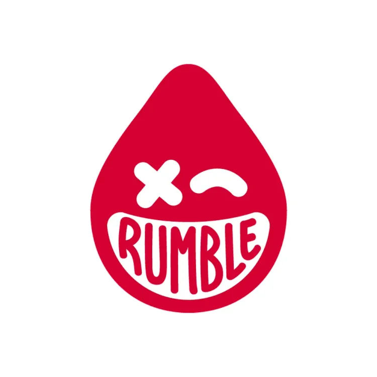  The logo for Rumble Boxing.