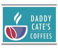 The logo for Daddy Cate's Coffees.  