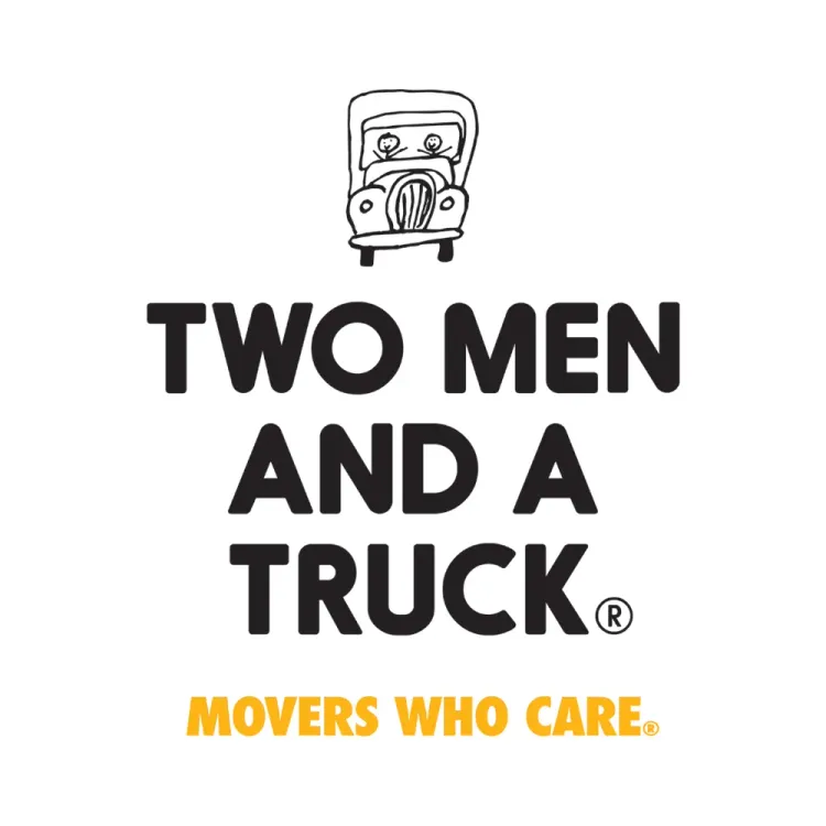 The logo for Two Men and a Truck.