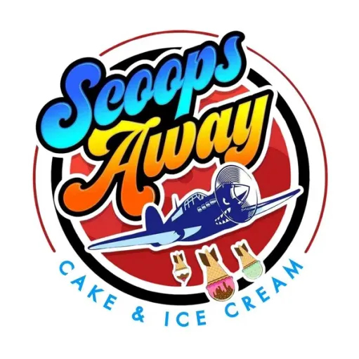 The logo for Scoops Away.