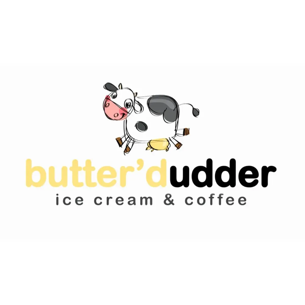 The logo for butter'dudder.