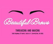 The logo for Beautiful Brows