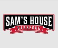 The logo for Sam's House BBQ