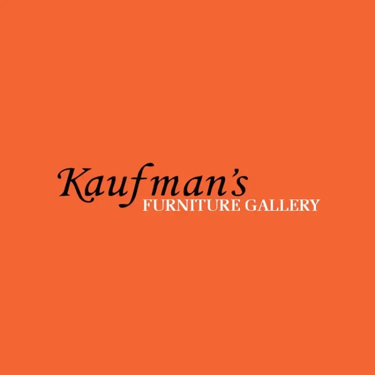 The logo for Kaufman's Furniture Gallery.