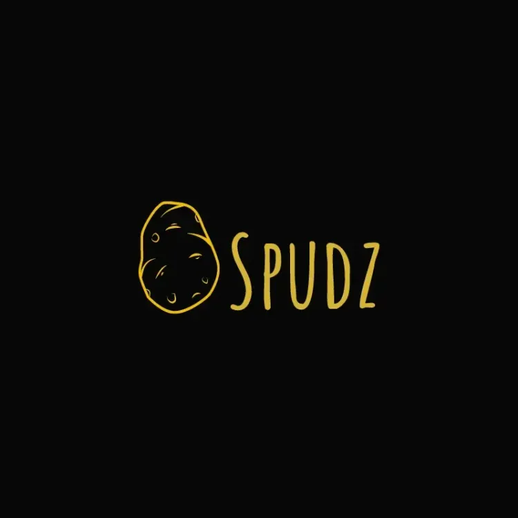 The logo for Spudz.