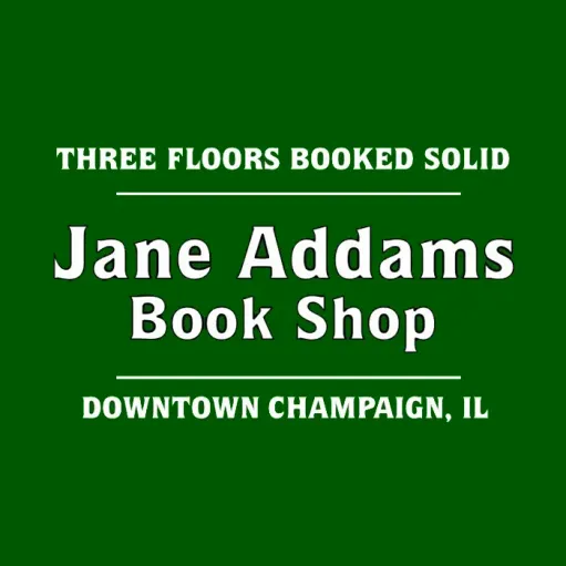 The logo for Jane Addams Book Shop.