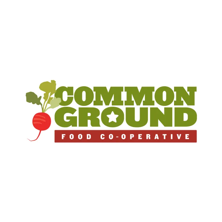 The logo for Common Ground Food Co-Operative.