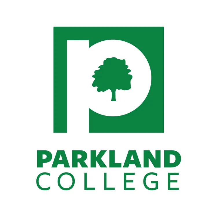 The logo for Parkland College.