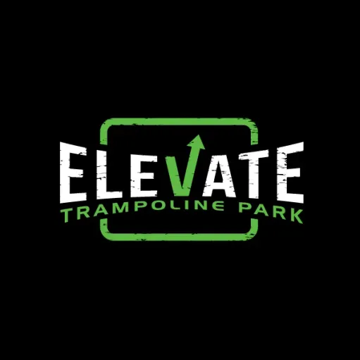 The logo for Elevate Trampoline Park.