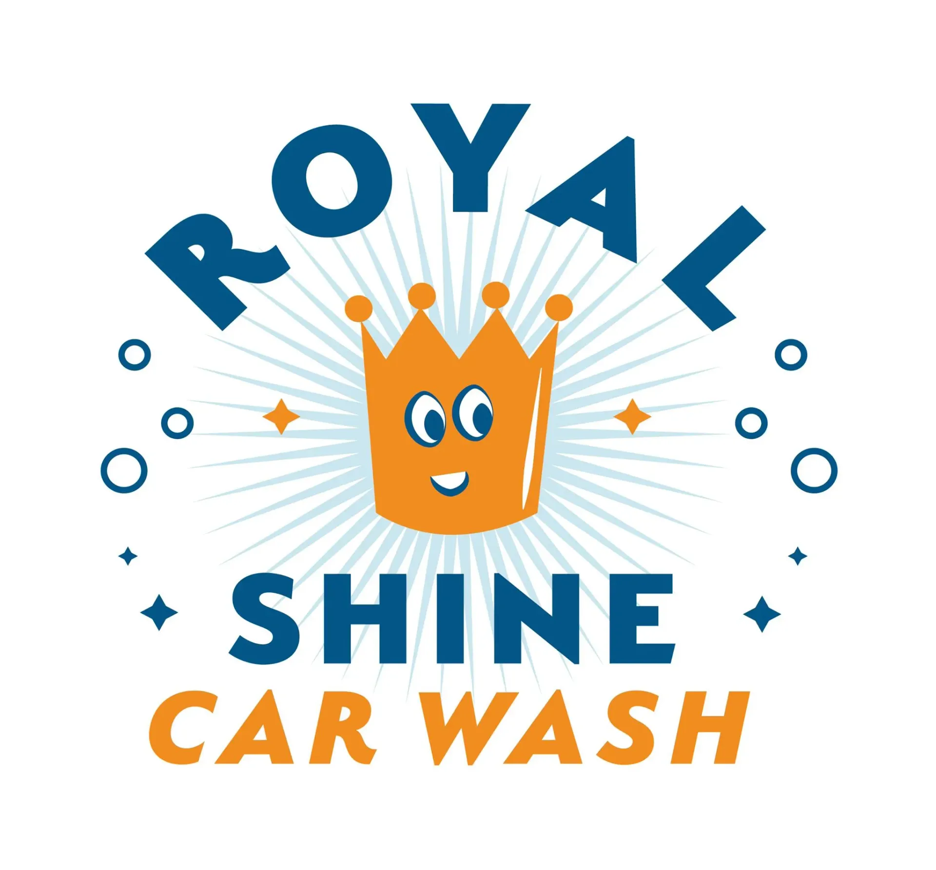 The logo for Royal Shine Car Wash.