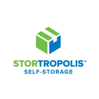 The logo for Stortropolis.