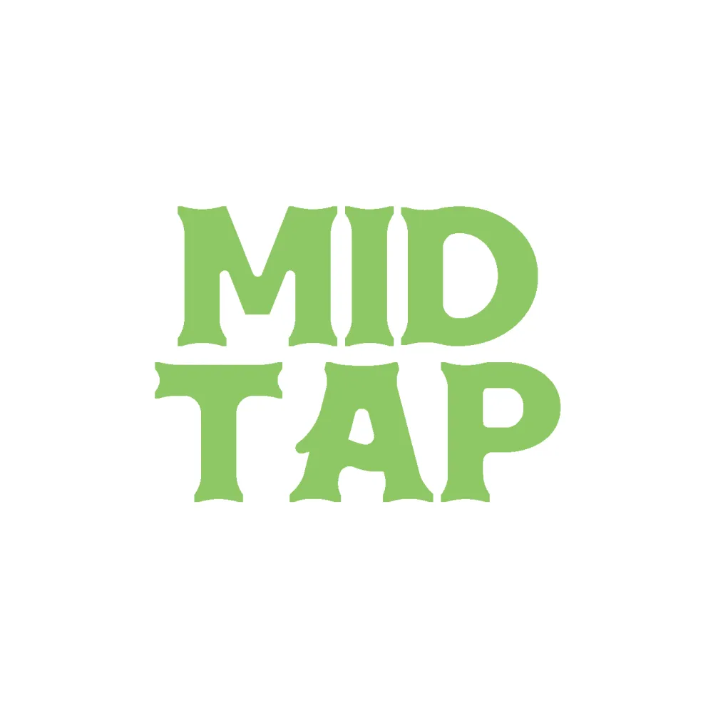 The logo for Mid Tap restaurant and bar.