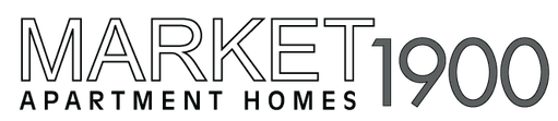 The logo for Market 1900 Apartments