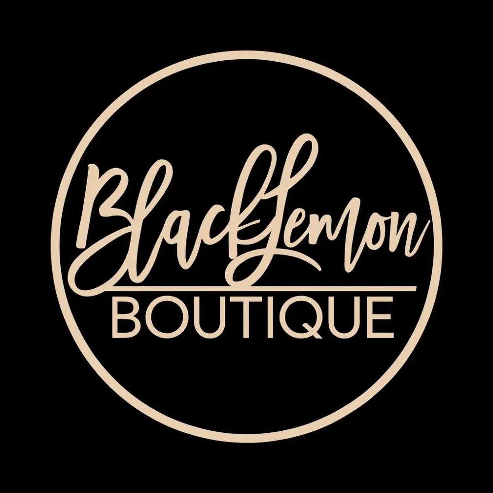 The logo for Black Lemon Boutique.