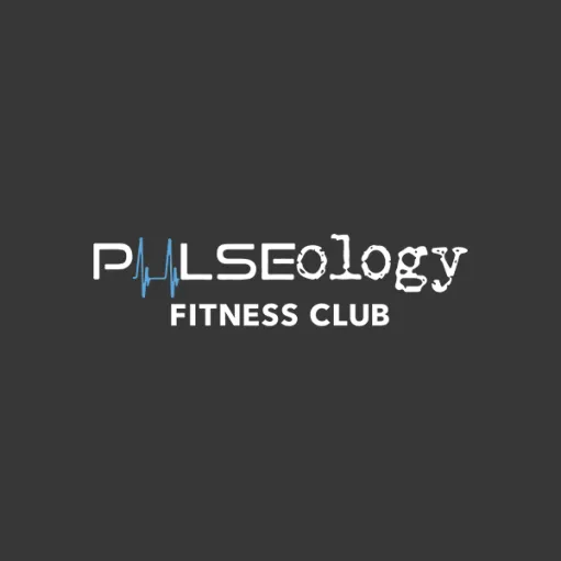 The logo for PULSEology Fitness Club.