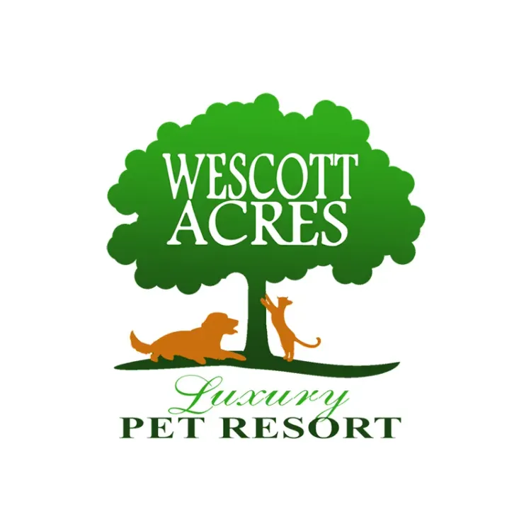 The logo for Westcott Acres Pet Resort.